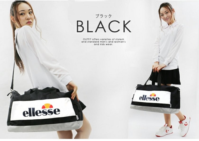ellesse エレッセ ボストンバッグ レディース 2WAY ショルダーバッグ