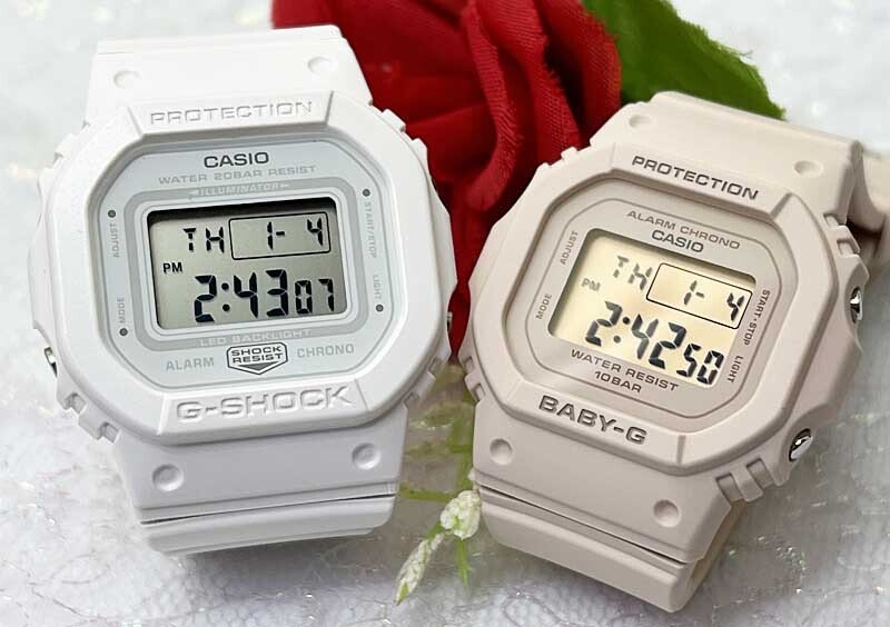 恋人たちのGショック ペアウオッチ g-shock G-SHOCK BABY-G カシオ 2本