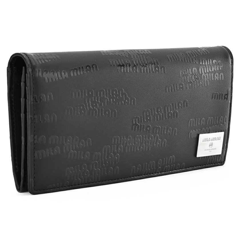 ミラミラン 財布 長財布 黒(ブラック) MILA MILAN 257603 メンズ 紳士