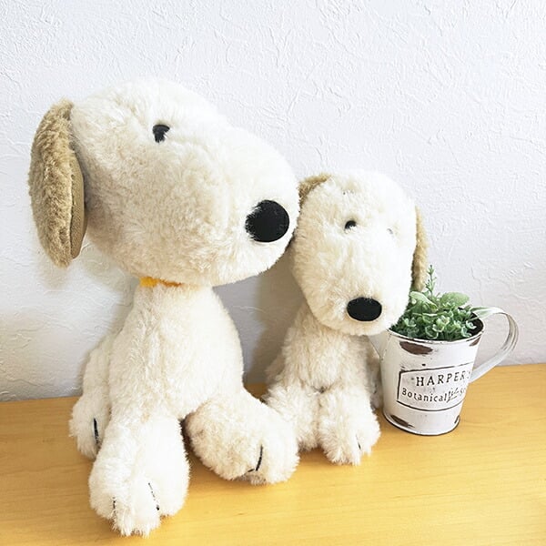 スヌーピー アンディ レトロおすわりぬいぐるみ(M) SNOOPY 送料込み