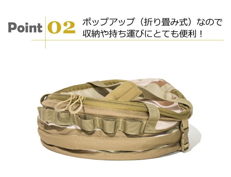 ポップアップ トラッシュボックス S 折りたたみ キャンプ ゴミ箱 収納 