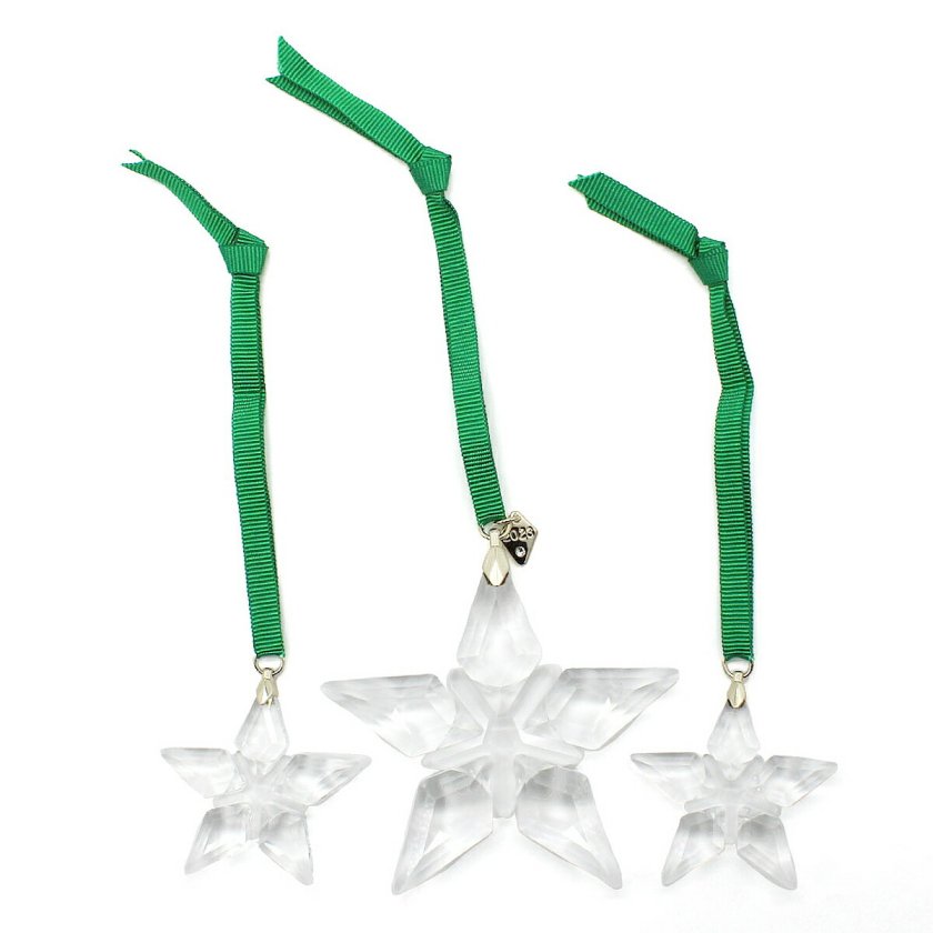 スワロフスキー swarovski オーナメント セット 星 スター 飾り