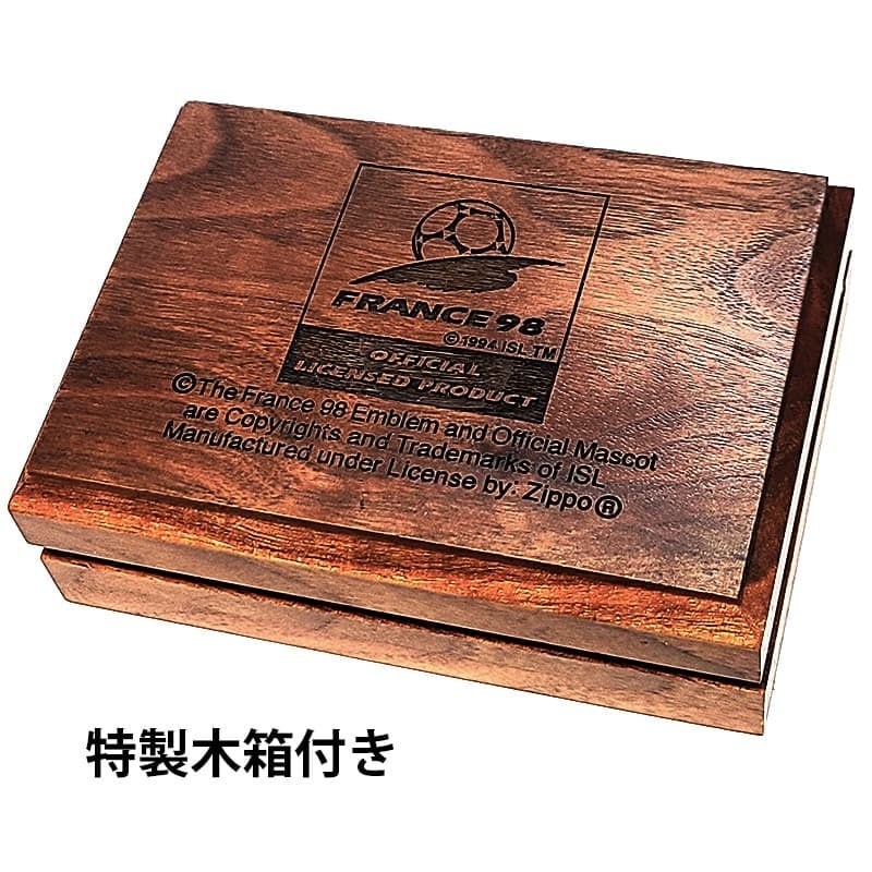 ZIPPO 一点物 FIFAワールドカップ98 限定 シリアルナンバーNo2211