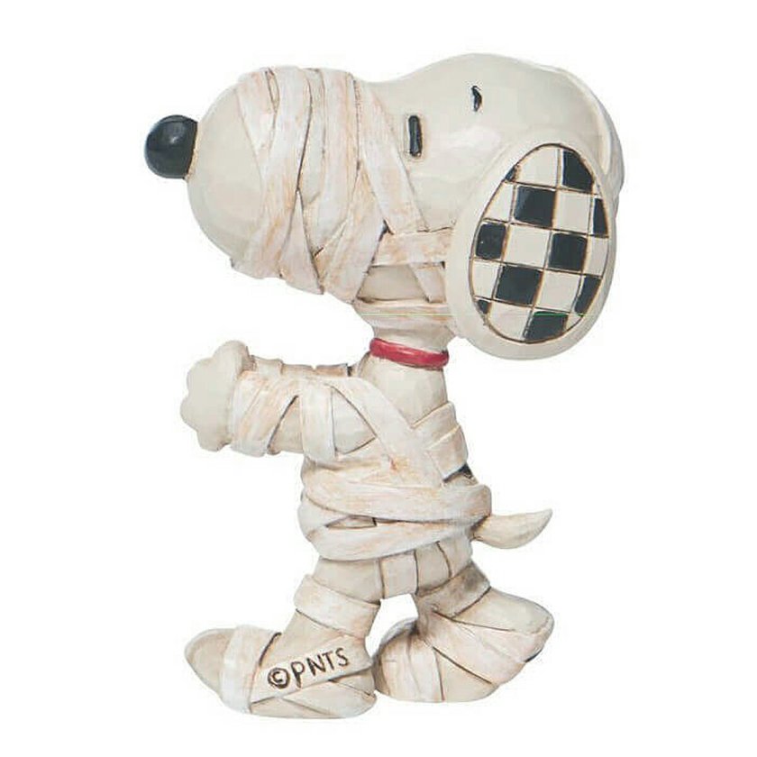 ジムショア Jim Shore ピーナッツ Peanuts スヌーピー ミイラ ミニ