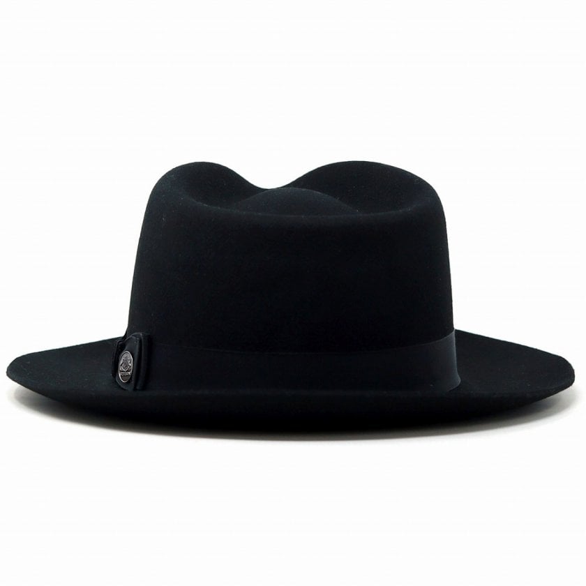 STETSON ステットソン 帽子フェルトハット 黒 ブラック アメリカ製 STETSON ハット 高級 ブランド 帽子 メンズ 紳士帽 ステットソン