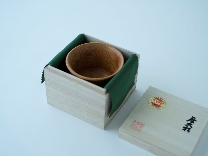 天然屋久杉の温もりを感じる贅沢な湯呑みカップ 】 父の日 和食器