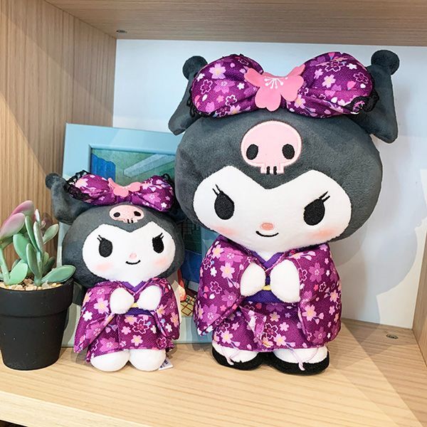サンリオ ぬいぐるみ S 桜着物 クロミ マスコット 人形 インテリア