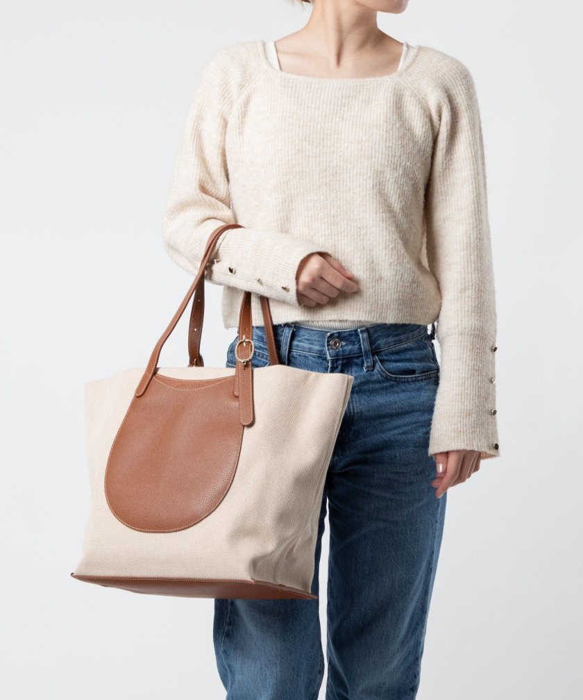 ロンシャン LONGCHAMP Le Foulonne Toile ル フローネ トワル XL