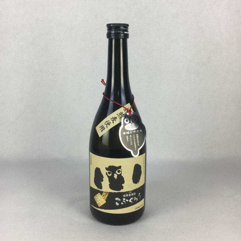 お歳暮 秋冬ギフト【送料無料】【幸福と長寿を呼ぶ】ふくろうの麦焼酎