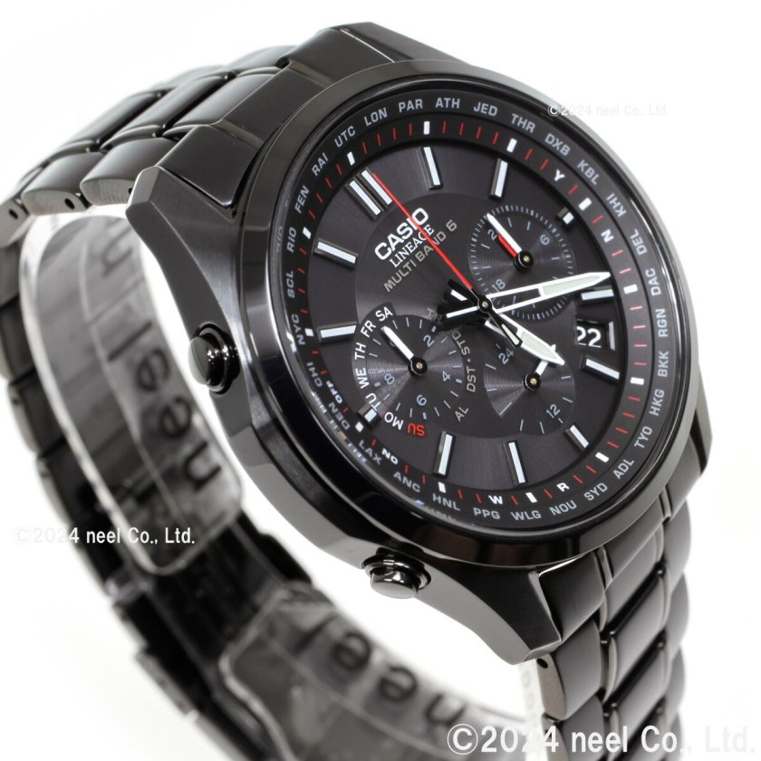 カシオ リニエージ CASIO LINEAGE 電波 ソーラー 電波時計 腕時計