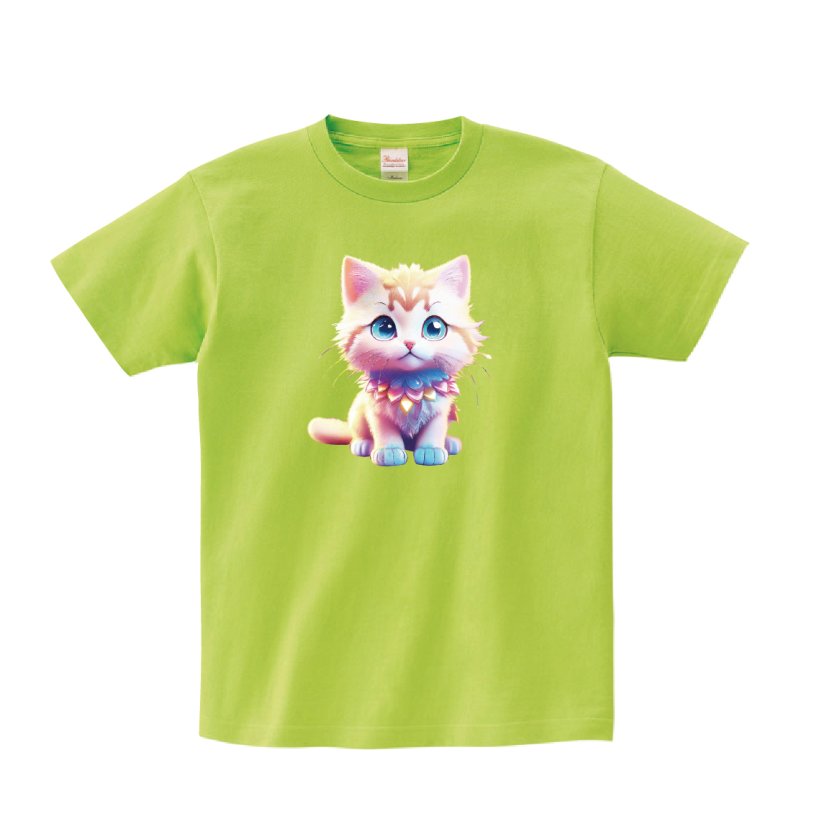 Tシャツ 半袖 】063 猫 子猫 ねこ ネコ アメリカンショートヘアー 