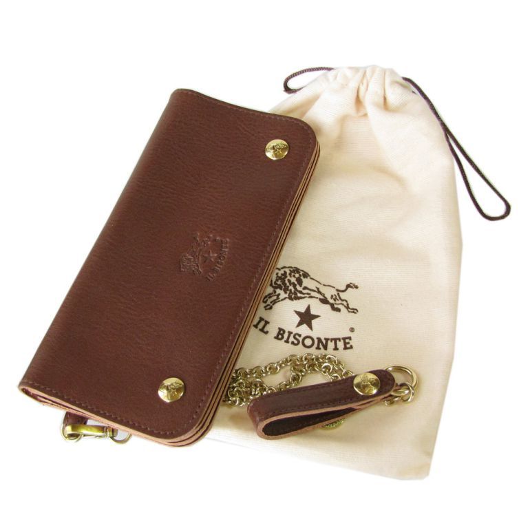 イルビゾンテ IL BISONTE 長財布 カウハイドレザー 本革 ウォレット