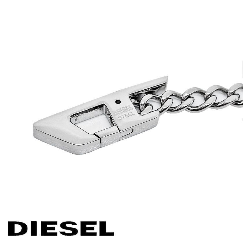 DIESEL ディーゼル ブレスレット DX1627040 ユニセックス シルバー