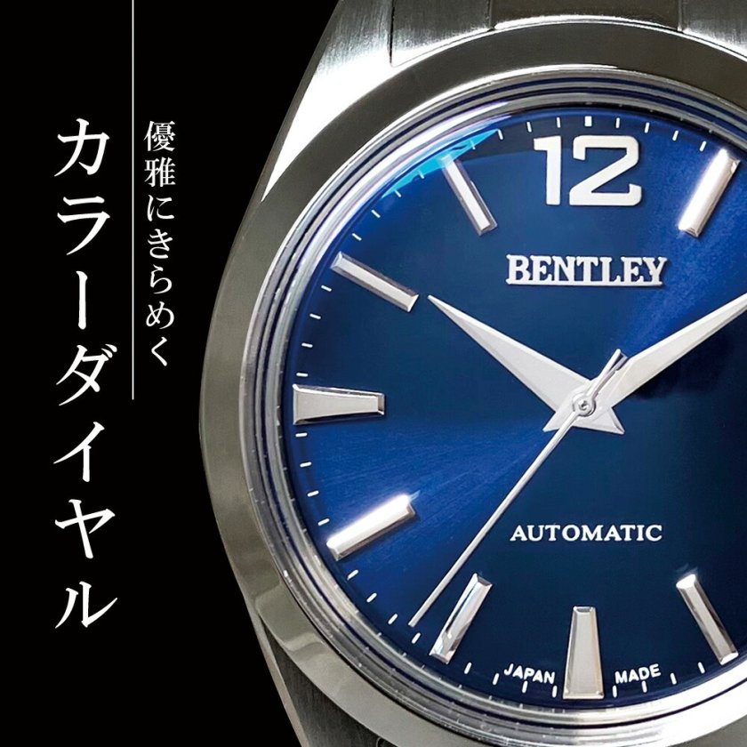BENTLEY ベントレー 腕時計 ウォッチ 日本製 BT-AM392-BKS BT-AM392