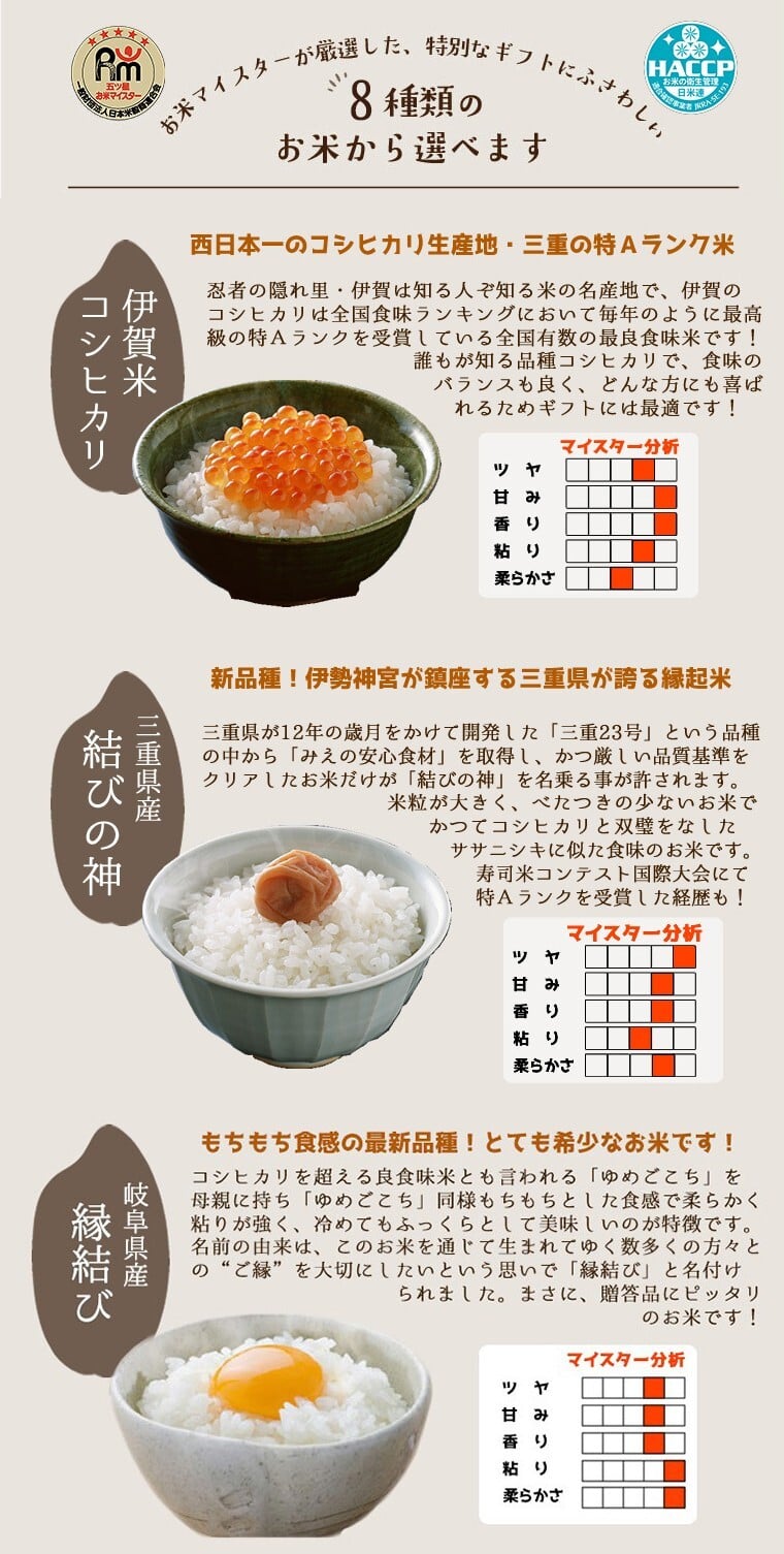 引っ越し挨拶ギフト米 3合(450g) 送料無料 令和7年産 新米 伊賀米 