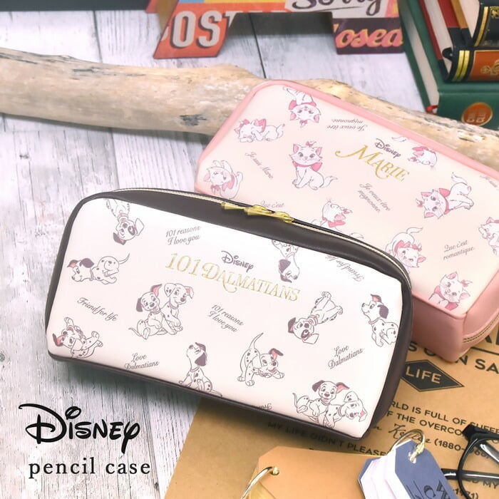 マリー ペンポーチ ポーチ コスメ 化粧ポーチ DISNEY 101 筆箱 ペン