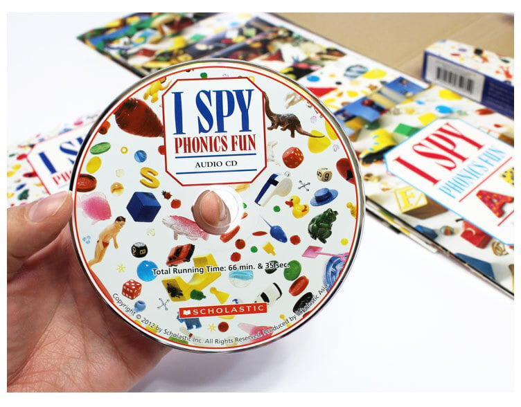 ミッケ！ 英語版オリジナル I SPY Phonics Fun 12冊セット 英語朗読CD