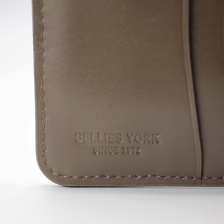 ベリーズヨーク BELLIES YORK ふたつ折り財布 BYHL9828TP トープ 