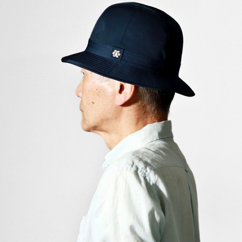 DAKS ハット ダックス メンズ 帽子 ハウスチェック 夏 サファリ 通気性