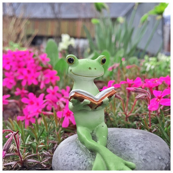 カエル 置物 蛙 かえる ガーデニング Copeau コポー かわいい 玄関