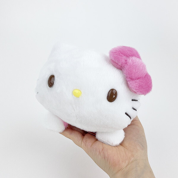 サンリオ ハローキティ ふわくたぬいぐるみ はい型 マスコット