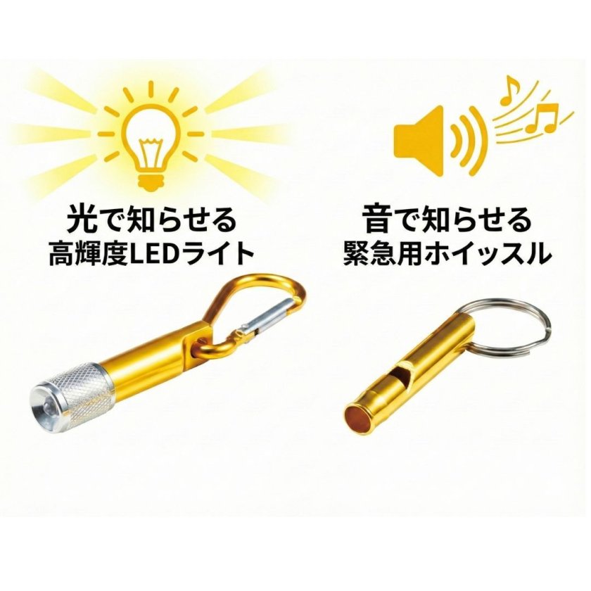 単品販売】モシモニソナエル ライト&ホイッスル 防災 災害対策 粗品 単品販売】モシモニソナエル ライト&ホイッスル 防災 災害対策 粗品