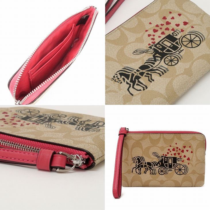 コーチ COACH ポーチ レディース クラッチバッグ ハンドポーチ 財布 