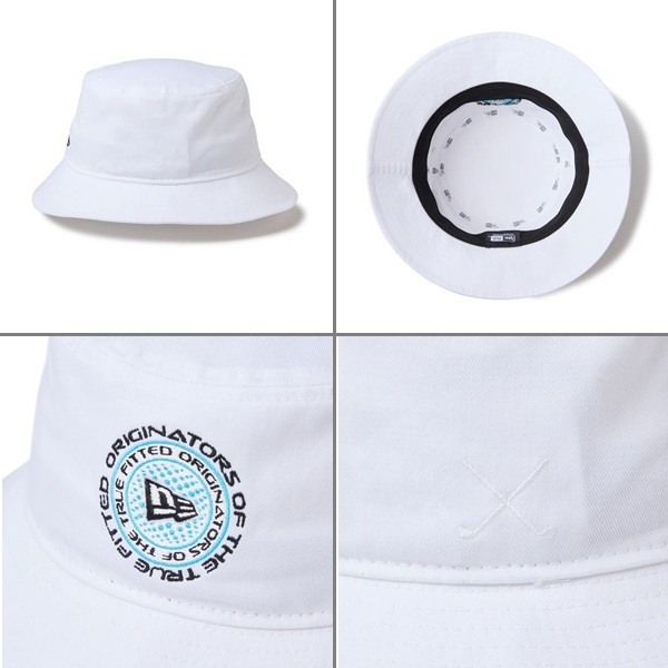 ニューエラ ゴルフ ハット バケット01 Circle Logo New Era Golf