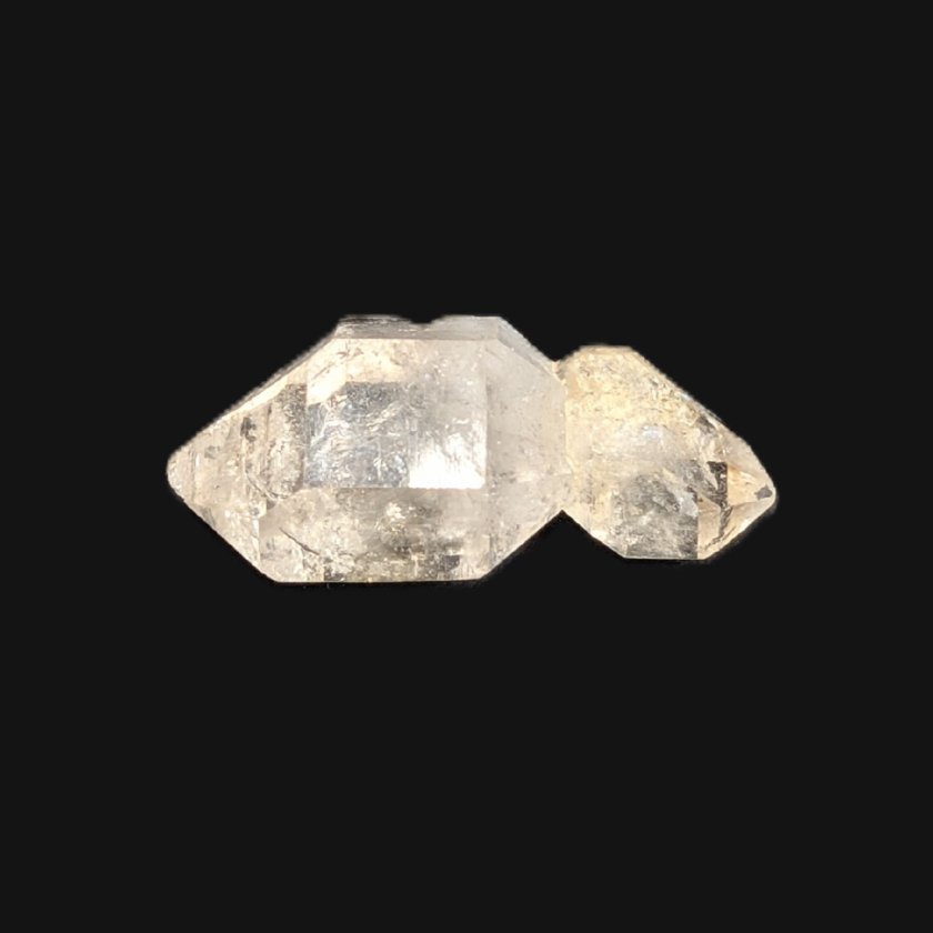 高級ルチル】 ［家庭円満のお守り］ツインポイント クリスタル 水晶 