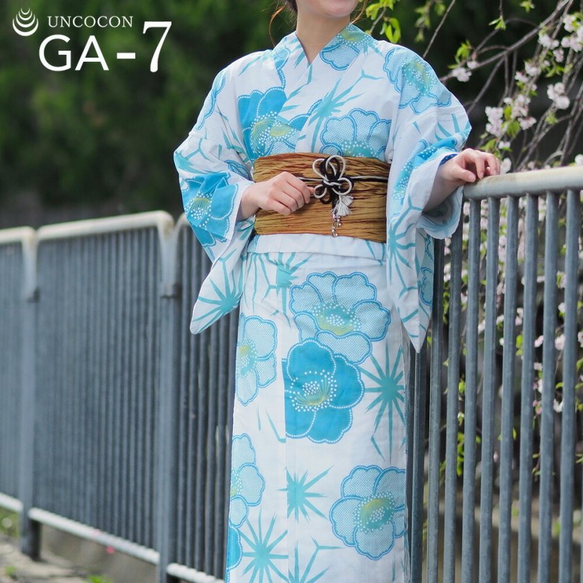 女性浴衣 レディース浴衣 浴衣 単品 浴衣単品 個性派 レトロ 花柄