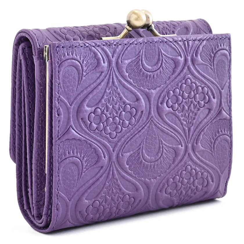 アナスイ ノヴァ 財布 二つ折り財布 がま口財布 紫(パープル) ANNA SUI