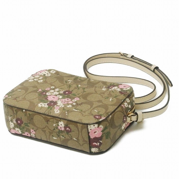コーチ COACH バッグ レディース ショルダーバッグ 斜め掛け 花 