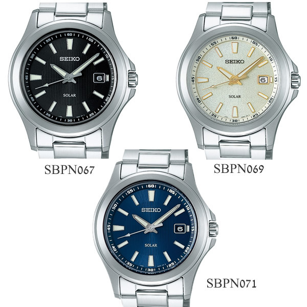 SEIKO SPIRIT】 セイコー スピリット ソーラー腕時計 メンズ メタル 10 