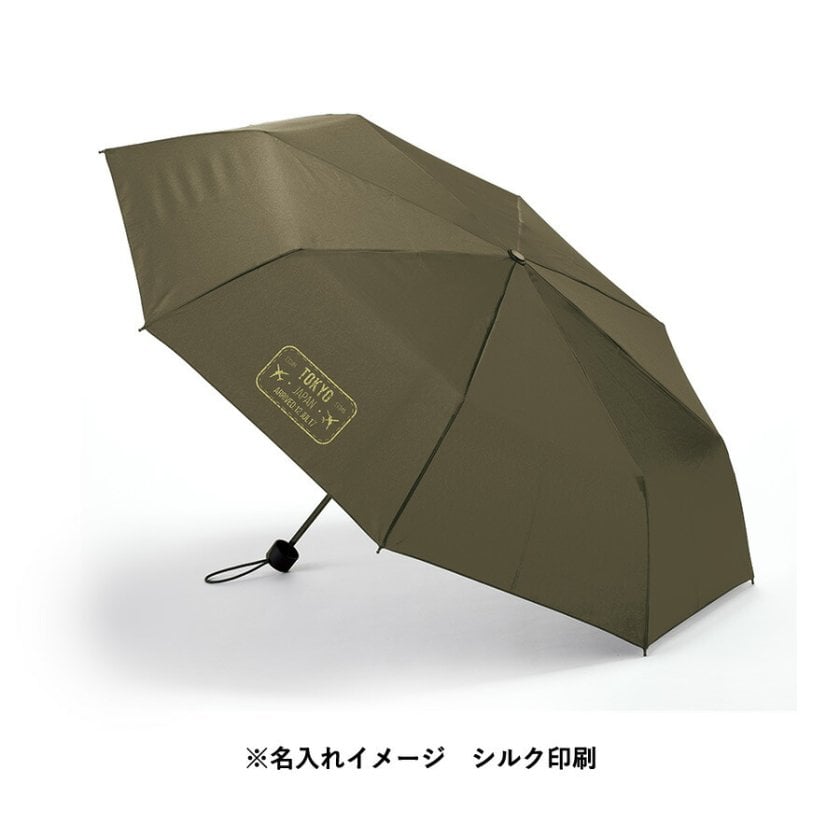 30個～】 大判耐風UV折りたたみ傘（セミオートタイプ） ノベルティ