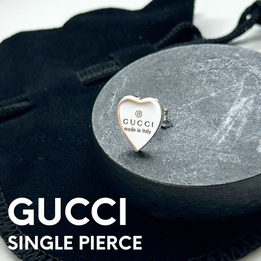GUCCI ハートピアス 片方のみ Gucci 【公式通販】