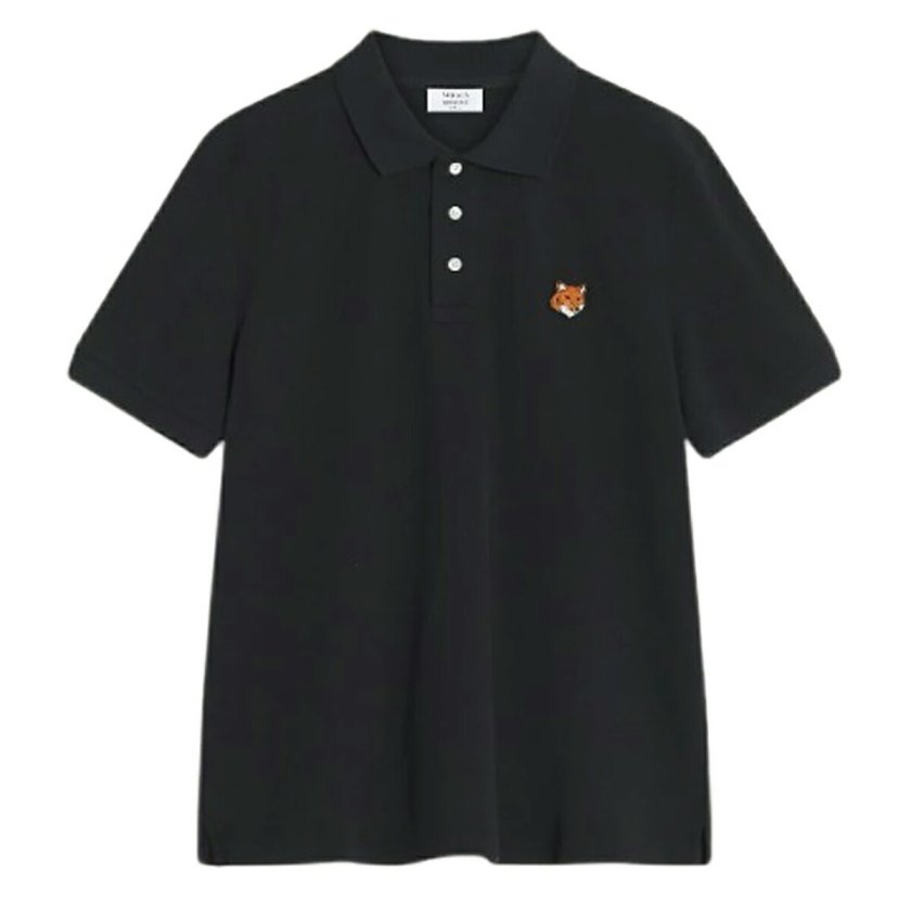 メゾンキツネ MAISON KITSUNE ポロシャツ フォックスヘッド レギュラー