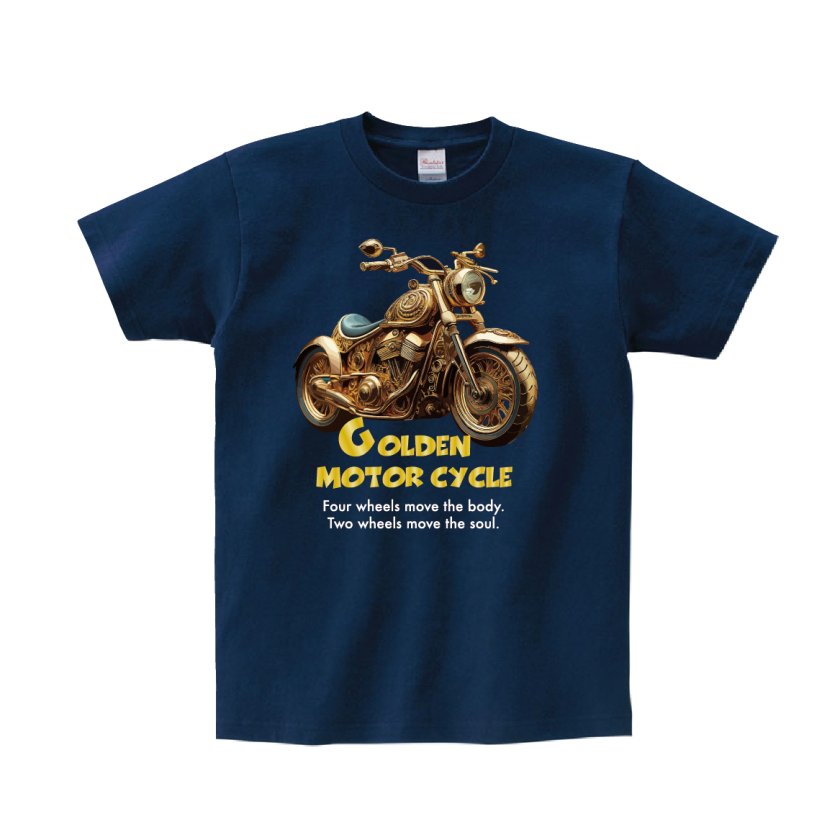 Tシャツ 半袖 】053 バイク 黄金 格言 アメリカン モーターサイクル