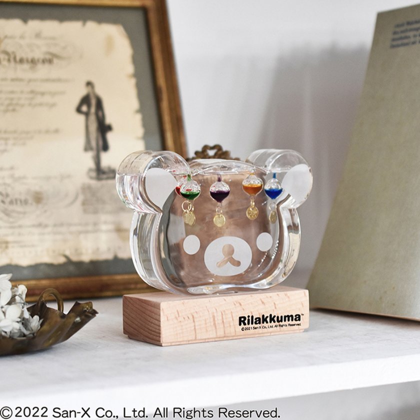 Rilakkuma リラックマ ガラスフロート温度計 - 【スマートギフト