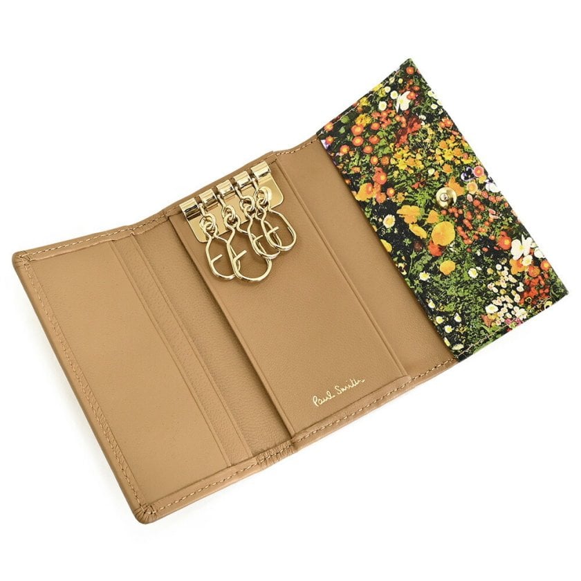 あぼがど ポールスミス バニーエンボス キーケース ケース ベージュ ポールスミス キーケース ベージュ Paul Smith bpw100-90 レディース