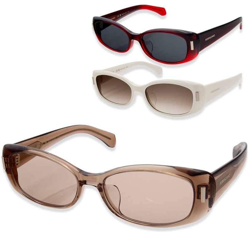 フェラガモ Ferragamo サングラス SF2021SLB 55サイズ ユニセックス