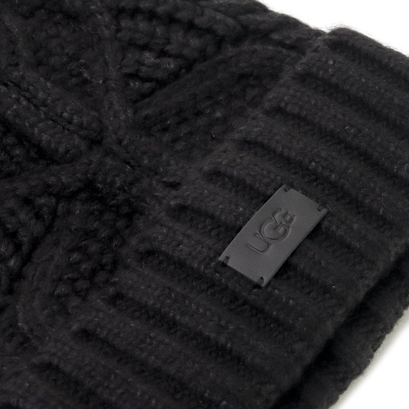 UGG 帽子 アグ 帽子 ニット帽 メンズ レディース ケーブル ビーニー