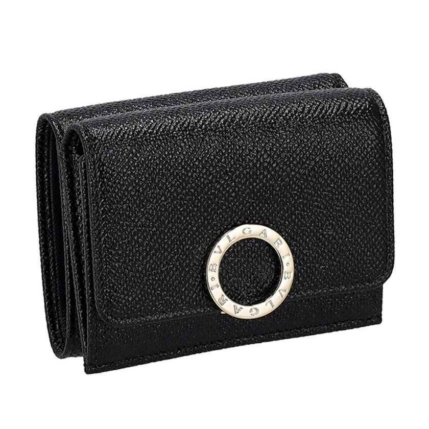 新品　未使用品　BVLGARI 折りたたみ財布 ブルガリ BVLGARI 財布 三つ折り財布 折りたたみ財布 小銭入れ付き