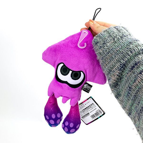 スプラトゥーン イカ ぬいぐるみ S パープル インクリング パープル