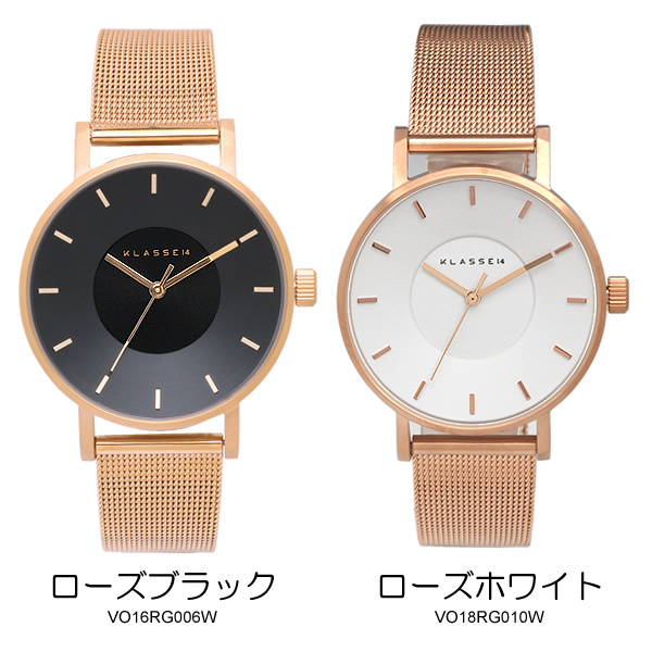 KLASSE14 クラス14 腕時計 レディース 36mm メタルメッシュベルト