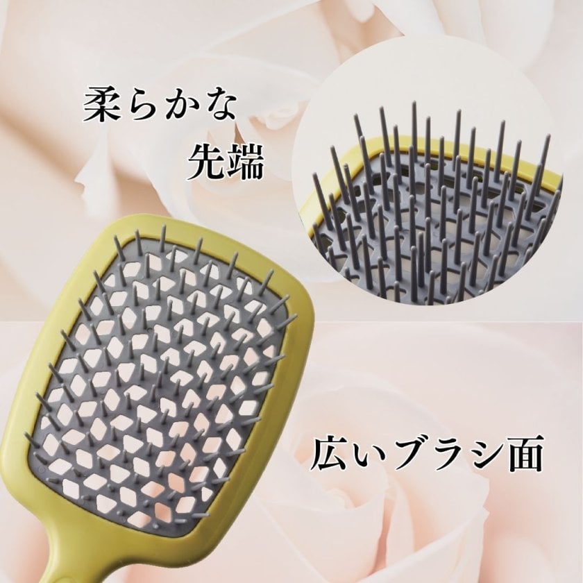髪にやさしい 速乾ヘアブラシ 速乾ブラシ ドライヤー 時短ブラシ
