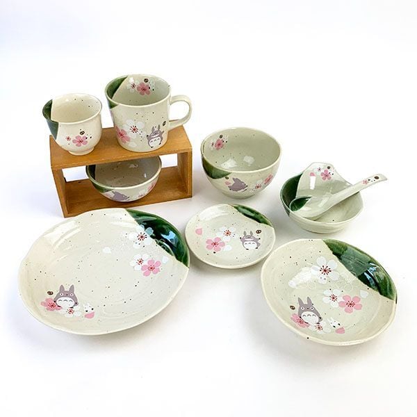 となりのトトロ トトロ 深皿 桜柄 和食器 美濃焼 日本製