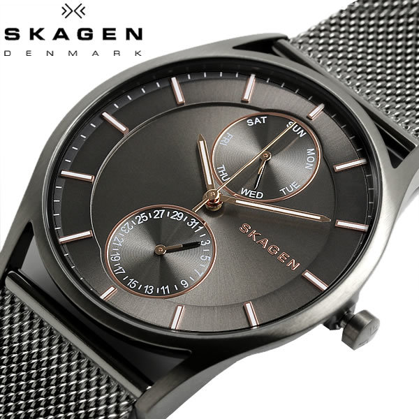 スカーゲン SKAGEN HOLST メンズ マルチファンクション 腕時計 