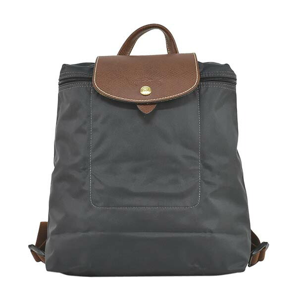 未使用Longchamp ル プリアージュ リュック折り畳み グレーバック
