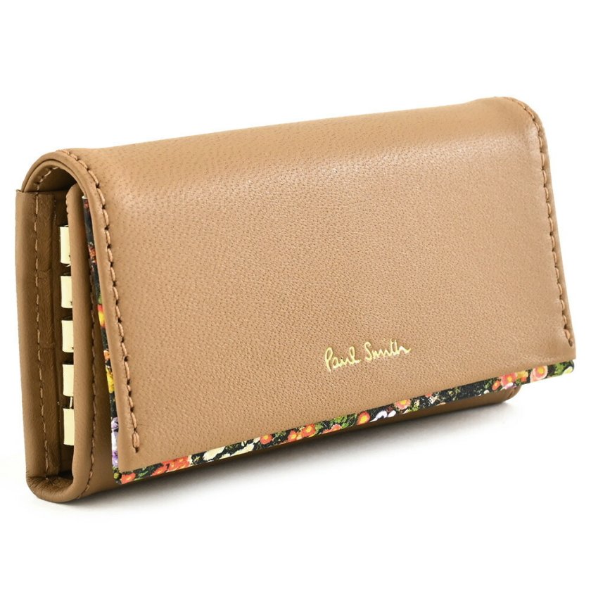 ポールスミス キーケース ベージュ Paul Smith bpw100-90 レディース