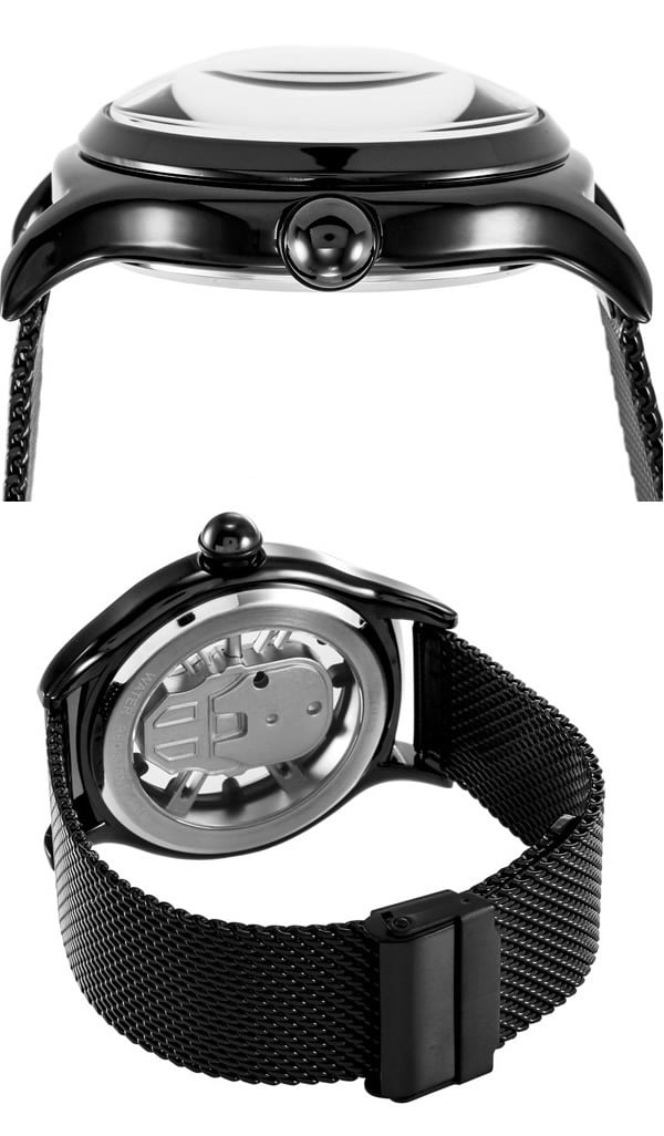 SONNE ゾンネ 腕時計 ウォッチ メンズ 49mm スカル クオーツ